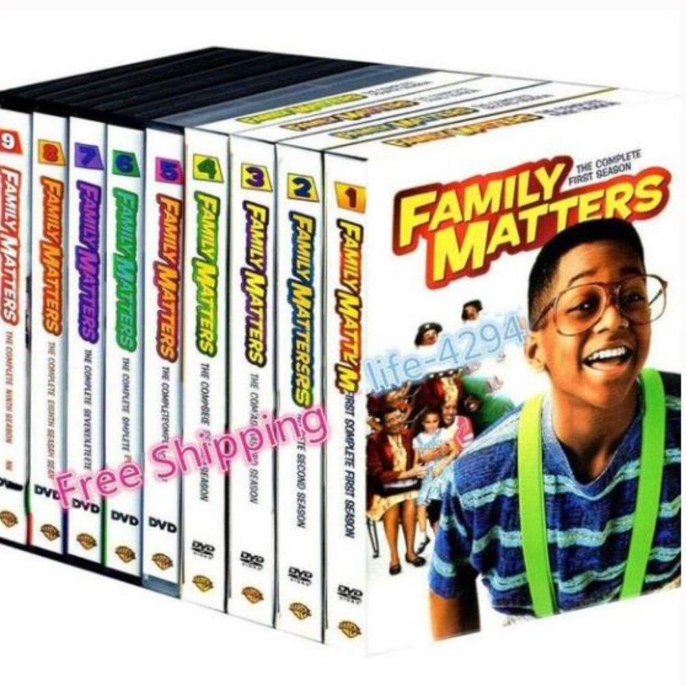 Family Matters The Complete Series DVD (27-Disc, Seasons 1-9) US Seller NEW